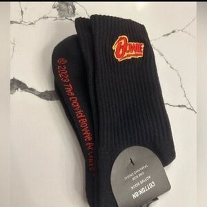 NWT David Bowie athletic Socks